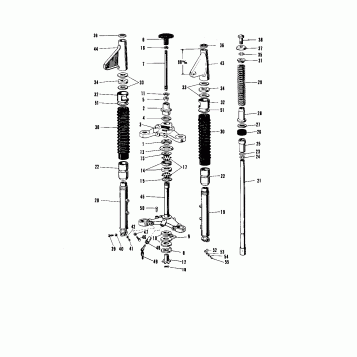 FRONT FORK A1-A7SS 2