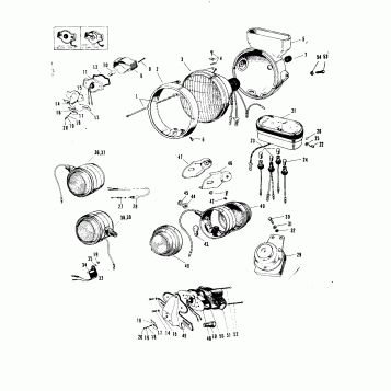 HEADLIGHT/TAILLIGHT/METERS 1