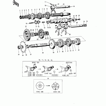 TRANSMISSION/CHANGE DRUM