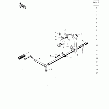 GEAR CHANGE MECHANISM