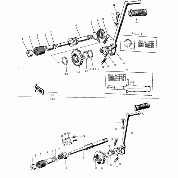 KICKSTARTER MECHANISM