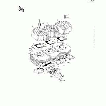 CYLINDER HEADS/CYLINDERS