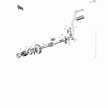 KICKSTARTER MECHANISM