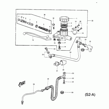 FRONT MASTER CYLINDER (S2-A)