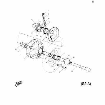 FRONT HUB (S2-A)