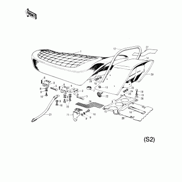 SEAT/SEAT COVER (S2)