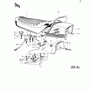 SEAT/SEAT COVER (S2-A)