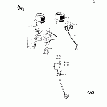 METERS/IGNITION SWITCH (S2)