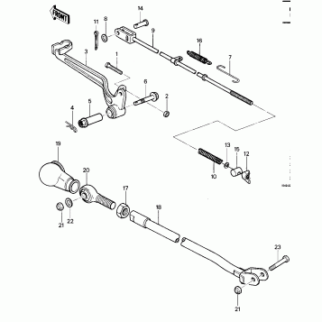 BRAKE PEDAL/TORQUE LINK