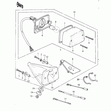 TAILLIGHT/CHASSIS ELECTRICAL EQUIPMENT