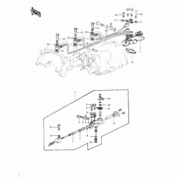OIL PUMP ('74-'75 S3/S3-A)