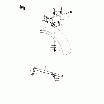 OPTIONAL PARTS ('74-'75 S3/S3-A)