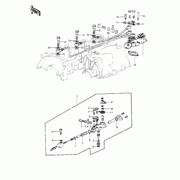 OIL PUMP ('76-'78 A3/A4/A5)