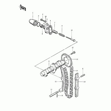 CAMSHAFT/CHAIN/TENSIONER
