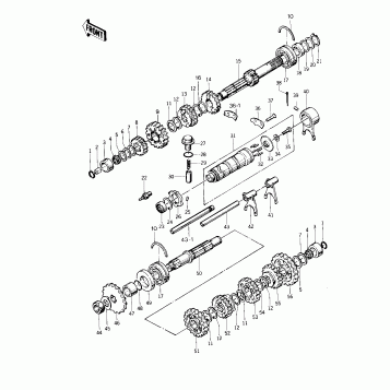 TRANSMISSION/CHANGE DRUM