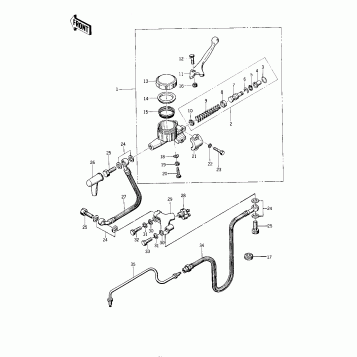 FRONT MASTER CYLINDER