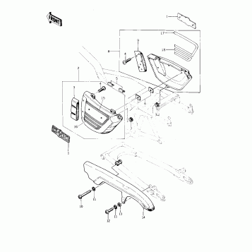 SIDE COVERS/CHAIN COVER