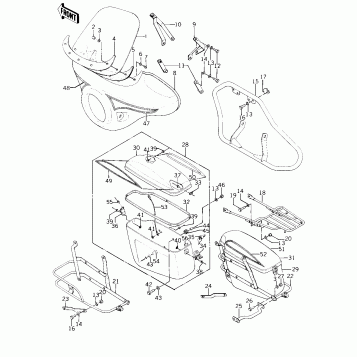 FAIRING/GUARDS/SADDLEBAGS