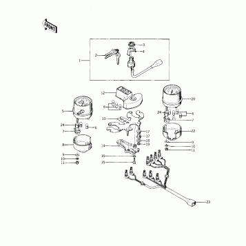 METERS/IGNITION SWITCH