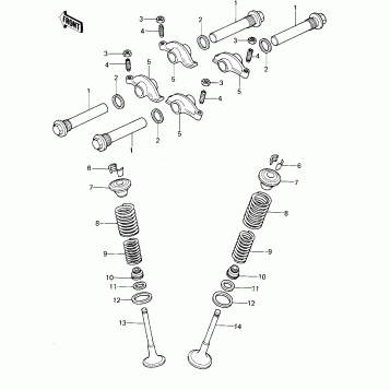 ROCKER ARMS/VALVES