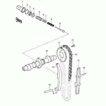CAMSHAFT/CHAIN/TENSIONER