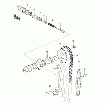 CAMSHAFT/CHAIN/TENSIONER
