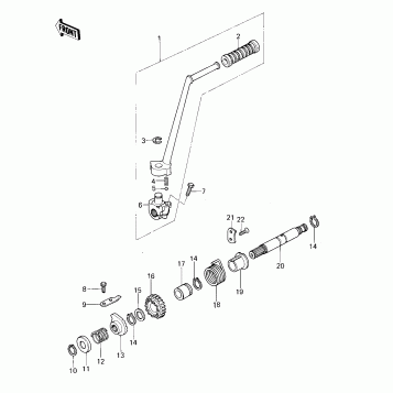 KICKSTARTER MECHANISM