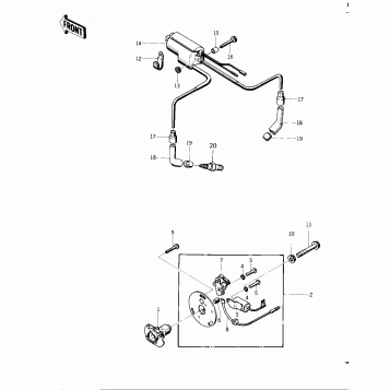 IGNITION ('74 -'75 KZ400/KZ400D)