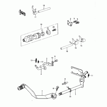 GEAR CHANGE MECHANISM