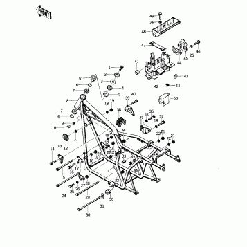 FRAME/FRAME FITTINGS ('75 S)