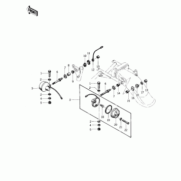 TURN SIGNALS ('75 S)