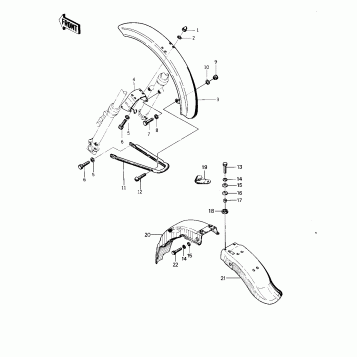 FENDERS ('76-'77 S2/S3)