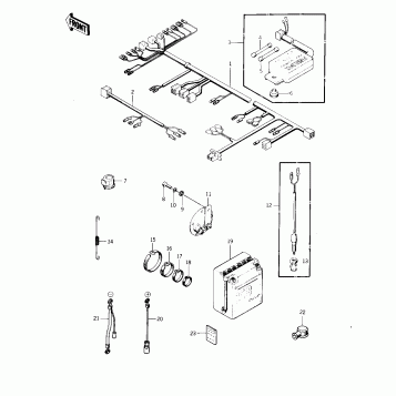 CHASSIS ELECTRICAL EQUIPMENT ('76-'77 S2