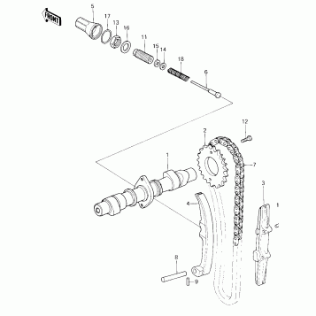 CAMSHAFT/CHAIN/TENSIONER