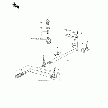 GEAR CHANGE MECHANISM