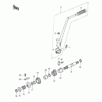 KICKSTARTER MECHANISM