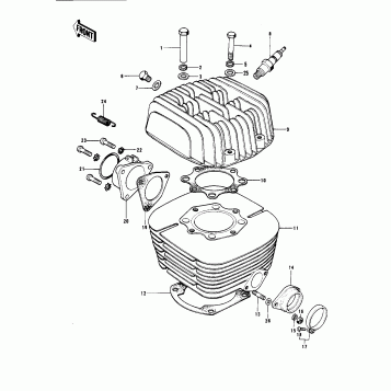 CYLINDER HEAD/CYLINDER