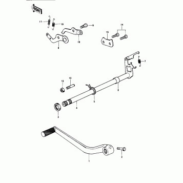 GEAR CHANGE MECHANISM