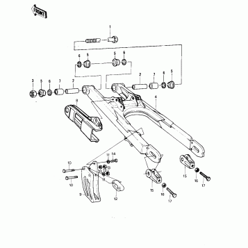 SWING ARM (KX420-A1)