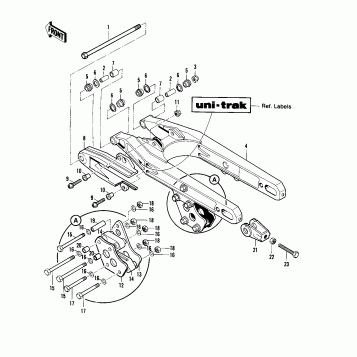 SWING ARM (KX420-A2)