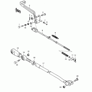 BRAKE PEDAL/TORQUE LINK