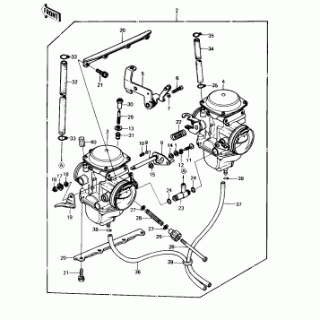 CARBURETOR ASSY ('80 B1)