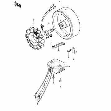 GENERATOR/REGULATOR ('80 B1)