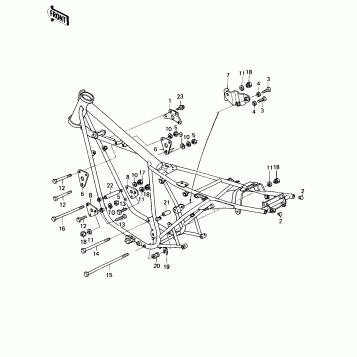 FRAME FITTINGS ('80 B1)