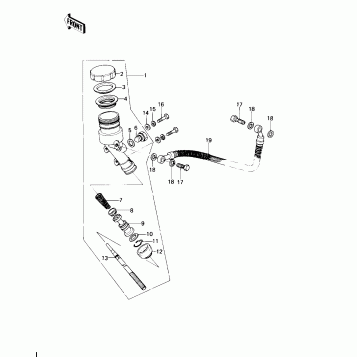REAR MASTER CYLINDER