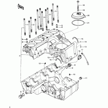 CRANKCASE/BREATHER COVER