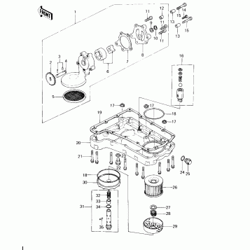 OIL PUMP/OIL FILTER/OIL PAN