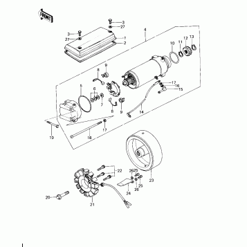 GENERATOR/STARTER MOTOR