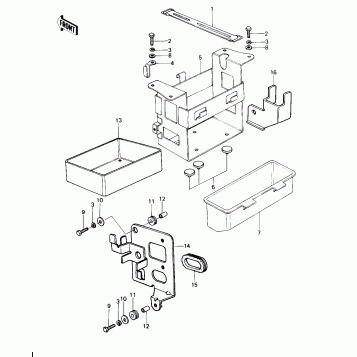 BATTERY CASE/TOOL CASE