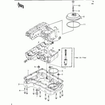 BREATHER COVER/OIL PAN